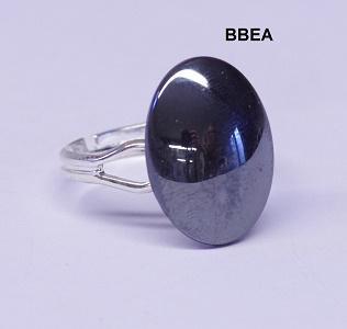 Bague hematite 1 2