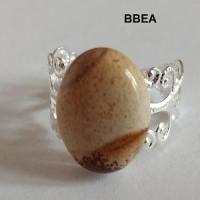 Bague jaspe paysage 6 