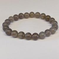 Bracelet agate grise 4 