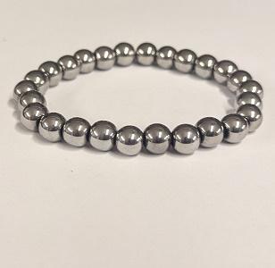 Bracelet hematite grise