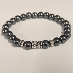 Bracelet hematite homme