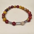 Bracelet jaspe mokaite 8 