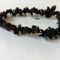 Bracelet obsidienne noire chips