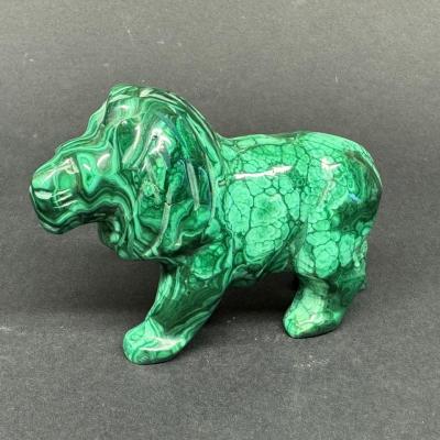 Lion malachite lithotherapie 1