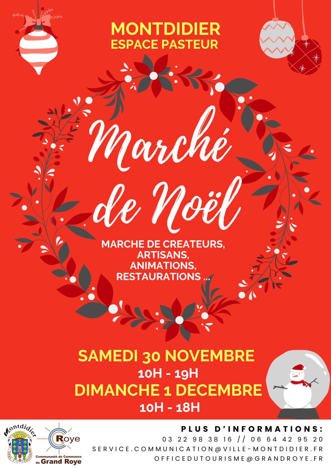 Marche de noel montdidier 2024