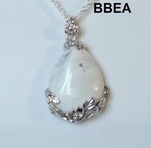 Pendentif howlite 4 1